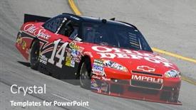  Presentation with running race - Slide deck consisting of richmond-va-april-30-tony background and a gray colored foreground