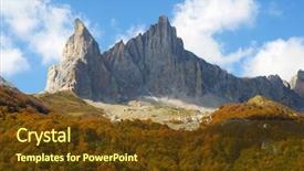  Presentation with france - Theme consisting of right grand aiguille ansabere asp background and a  colored foreground