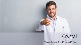  Presentation with professional tennis player athlete man - Colorful PPT theme enhanced with rights health - handsome young professional man backdrop and a lemonade colored foreground