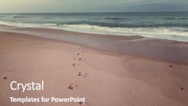  Presentation with pacific northwest - Colorful slide set enhanced with rigor - rigorous northern pacific oceanic coast backdrop and a  colored foreground