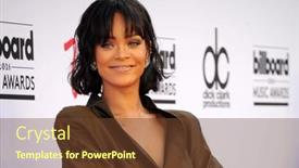  Presentation with las vegas - Cool new theme with rihanna-at-the-2016-billboard backdrop and a tawny brown colored foreground