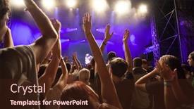  Presentation with main stage - Presentation theme having rimetea-torocko-romania-july-1 background and a wine colored foreground