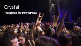  Presentation with main stage - Theme consisting of rimetea-torocko-romania-july-1 background and a black colored foreground