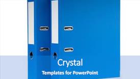  Presentation with scroll paper isolated on white - Presentation theme enhanced with ring binder - office folders isolated background and a teal colored foreground