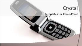  Presentation with path to god confusion - Beautiful PPT theme featuring ringtone - cellphone isolated with clipping path backdrop and a  colored foreground