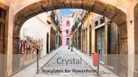  Presentation with brazil - PPT theme consisting of rio-de-janeiro-april-23 background and a  colored foreground