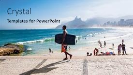  Presentation with ipanema beach - 