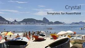  Presentation with january - PPT theme enhanced with rio-de-janeiro-circa-jan background and a light blue colored foreground