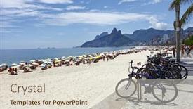  Presentation with january - Slide set with rio-de-janeiro-circa-jan background and a lemonade colored foreground