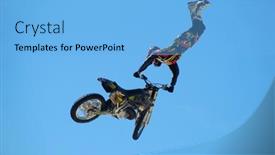  Presentation with carnaval - Beautiful presentation theme featuring rio-de-janeiro-feb-14 backdrop and a light blue colored foreground