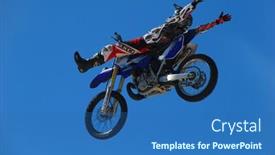  Presentation with carnaval - Presentation theme having rio-de-janeiro-feb-14 background and a teal colored foreground