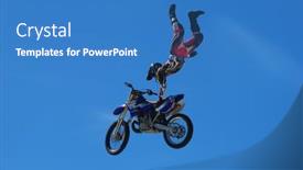  Presentation with carnaval - Audience pleasing presentation consisting of rio-de-janeiro-feb-14 backdrop and a teal colored foreground