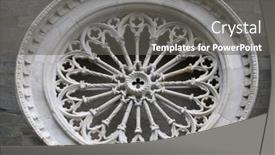  Presentation with world heritage sites - Cool new presentation theme with wild ripe red cowberry backdrop and a forest green colored foreground