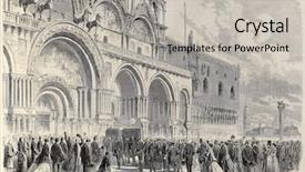  Presentation with funeral - Amazing slides having journey roadmap - close up of london united backdrop and a coral colored foreground