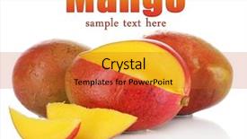  Presentation with mango - Audience pleasing PPT layouts consisting of  backdrop and a  colored foreground