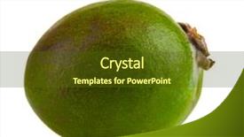  Presentation with guava - PPT layouts featuring ripe feijoa fruit isolated background and a  colored foreground