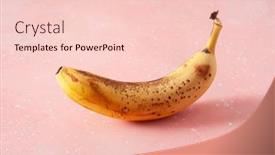  Presentation with concrete waste - Cool new theme with ripe-overripe-organic-bananas backdrop and a lemonade colored foreground