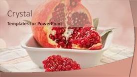  Presentation with pomegranates - 