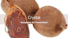  Presentation with tamarind fruit - Amazing presentation design having ripe tamarind fruit open pods backdrop and a tawny brown colored foreground