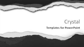  Presentation with black paper - Slides featuring ripped-black-paper-on-plain background and a white colored foreground