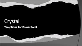 Presentation with black paper - Cool new slides with ripped-grey-paper-on-black backdrop and a black colored foreground