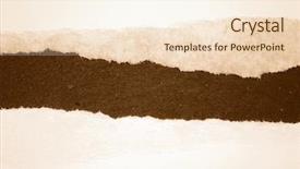  Presentation with brown - PPT layouts featuring view of a doctor using tablet to inform patient background and a light gray colored foreground