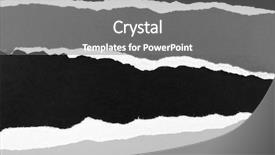  Presentation with offering advertising space in malls - Presentation enhanced with ripped paper space for advertising background and a gray colored foreground