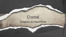  Presentation with rip paper - Amazing PPT layouts having ripped paper space for copy backdrop and a soft green colored foreground
