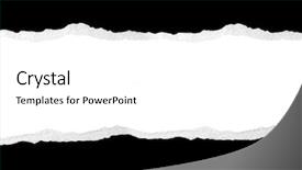  Presentation with copy space - Audience pleasing PPT layouts consisting of ripped paper space for copy backdrop and a white colored foreground
