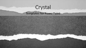  Presentation with space - Slide deck enhanced with ripped paper space for copy background and a light gray colored foreground