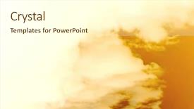  Presentation with ripple effect - PPT theme having ripple effect - abstract background with light blurs background and a cream colored foreground