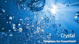  Presentation with ripple effect - Beautiful PPT layouts featuring ripple effect - air bubbles and sun rays backdrop and a teal colored foreground