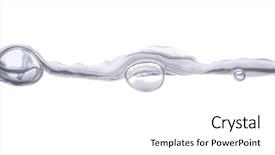  Presentation with ripple effect - Presentation theme with ripple effect - water background and a white colored foreground