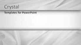  Presentation with rippled white silk - Presentation consisting of rippled-white-silk-fabric-texture background and a light gray colored foreground