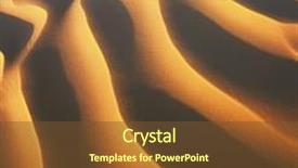  Presentation with ripples - Cool new presentation with ripples of desert dunes sahara backdrop and a tawny brown colored foreground