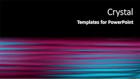  Presentation with blue neon - Presentation consisting of rippling-water-surface-in-neon background and a black colored foreground