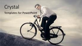  Presentation with challenge - Presentation enhanced with rise challenge - halfway up the hill background and a soft green colored foreground