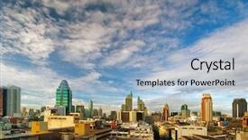  Presentation with bangkok - Theme with rise kingdoms - view of bangkok thailand background and a light blue colored foreground