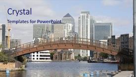  Presentation with dogs - Presentation having rise kingdoms - view of canary wharf background and a lemonade colored foreground