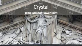  Presentation with risen christ - PPT theme having risen christ saint etienne du background and a gray colored foreground