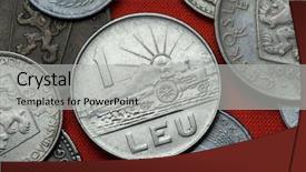  Presentation with romania - Audience pleasing presentation theme consisting of rising depicted in the romanian backdrop and a light gray colored foreground