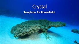  Presentation with environmental pollution - Beautiful presentation featuring rising sea temperatures and pollution backdrop and a dark gray colored foreground