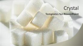  Presentation with refinery - PPT theme enhanced with risk block stack - close up shot of white background and a lemonade colored foreground