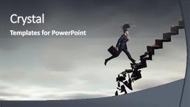  Presentation with step - Presentation having risk failure - any step maybe the last background and a dark gray colored foreground