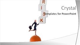  Presentation with risk - Presentation with risk-management-concept-with-balancing background and a white colored foreground