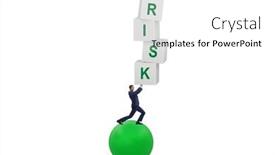  Presentation with risk management - Presentation enhanced with risk-management-concept-with-balancing background and a white colored foreground