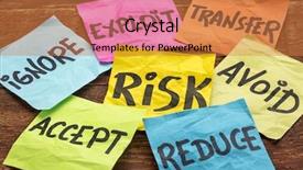  Presentation with strategies - Beautiful PPT theme featuring risk management strategies - ignore accept backdrop and a coral colored foreground