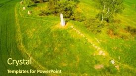  Presentation with czech republic - Colorful PPT theme enhanced with rituals of fertility treatment mysterious backdrop and a tawny brown colored foreground