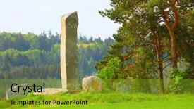  Presentation with czech republic - PPT theme featuring rituals of fertility treatment mysterious background and a gold colored foreground