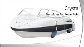  Presentation with navigation - Slides enhanced with river navigation - image of a boat background and a white colored foreground